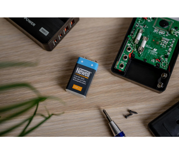 NEWELL Akumulator Newell 9 V USB-C 500 mAh - 1139873 - zdjęcie 5